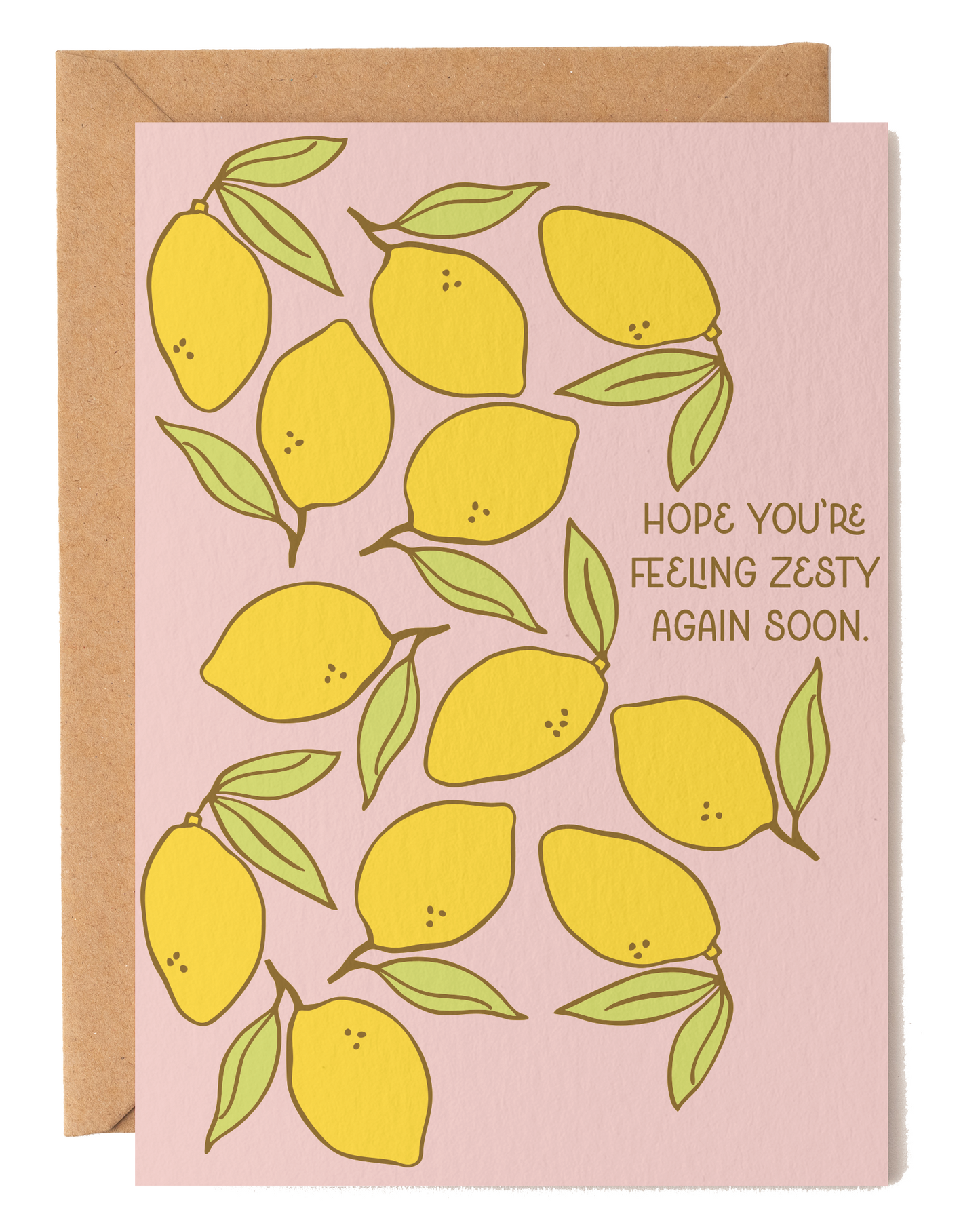 Feeling Zesty Get Well Card