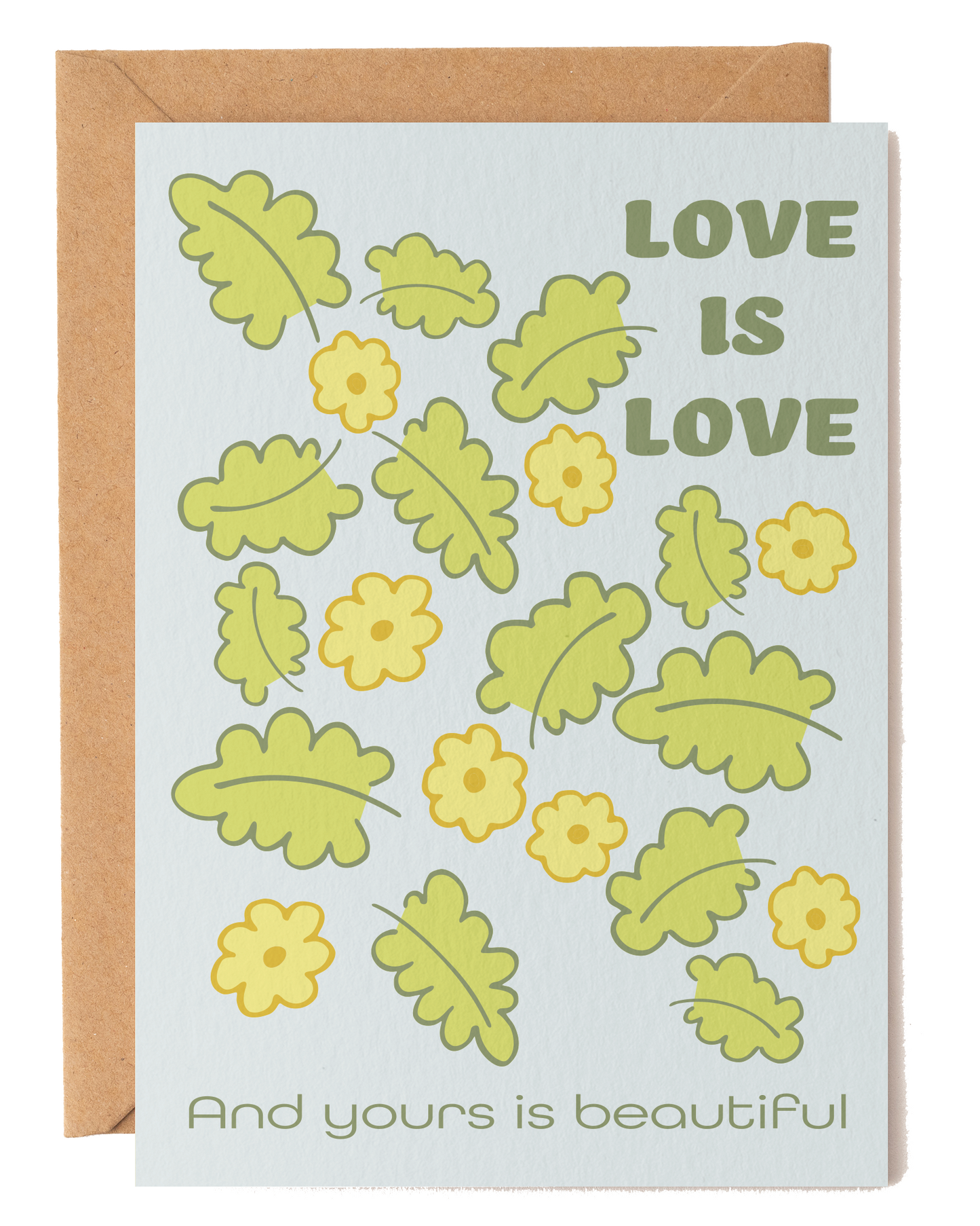 Love Is Love Wedding Card