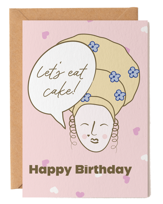 Let’s Eat Cake Birthday Card