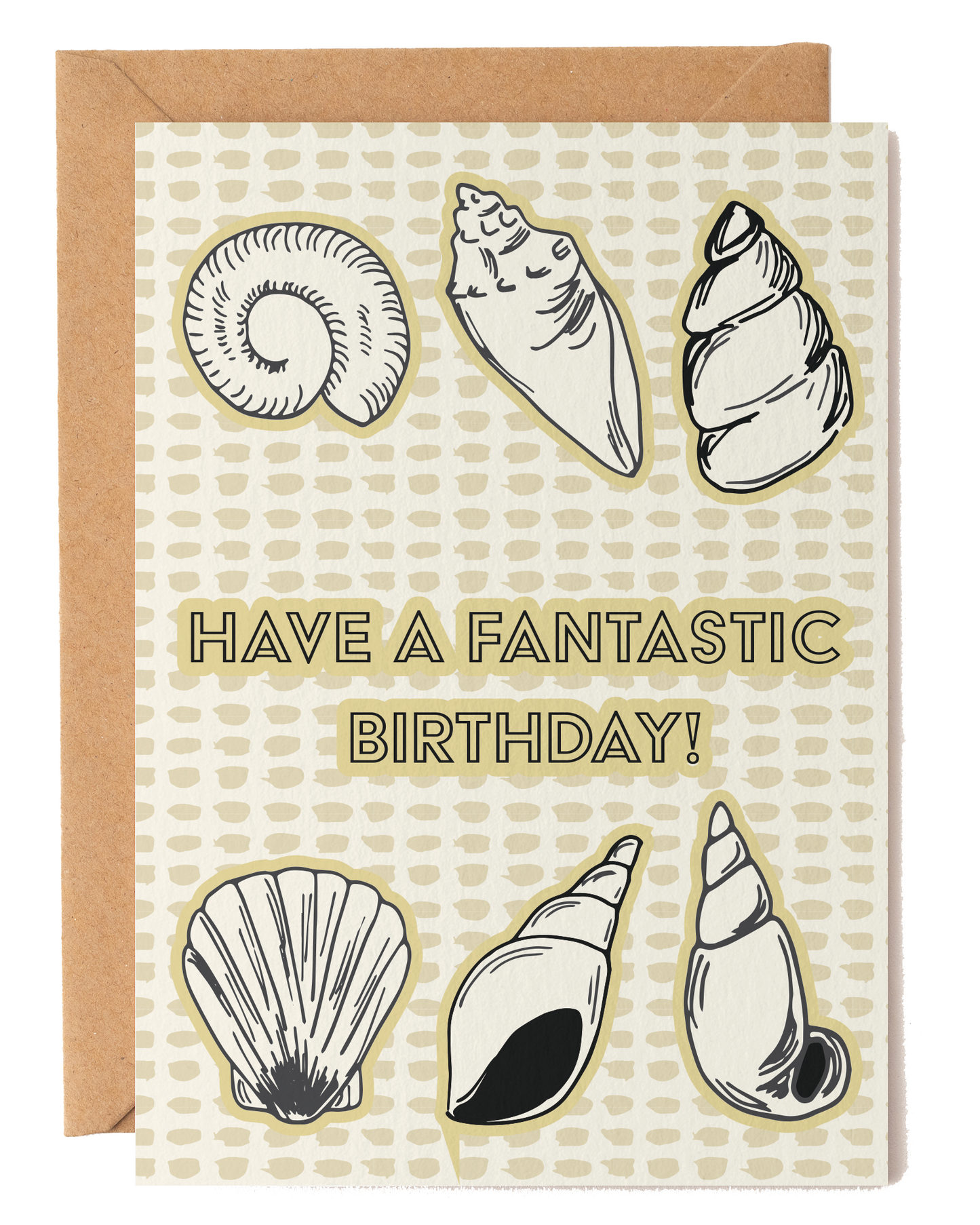 Seashell Birthday Card