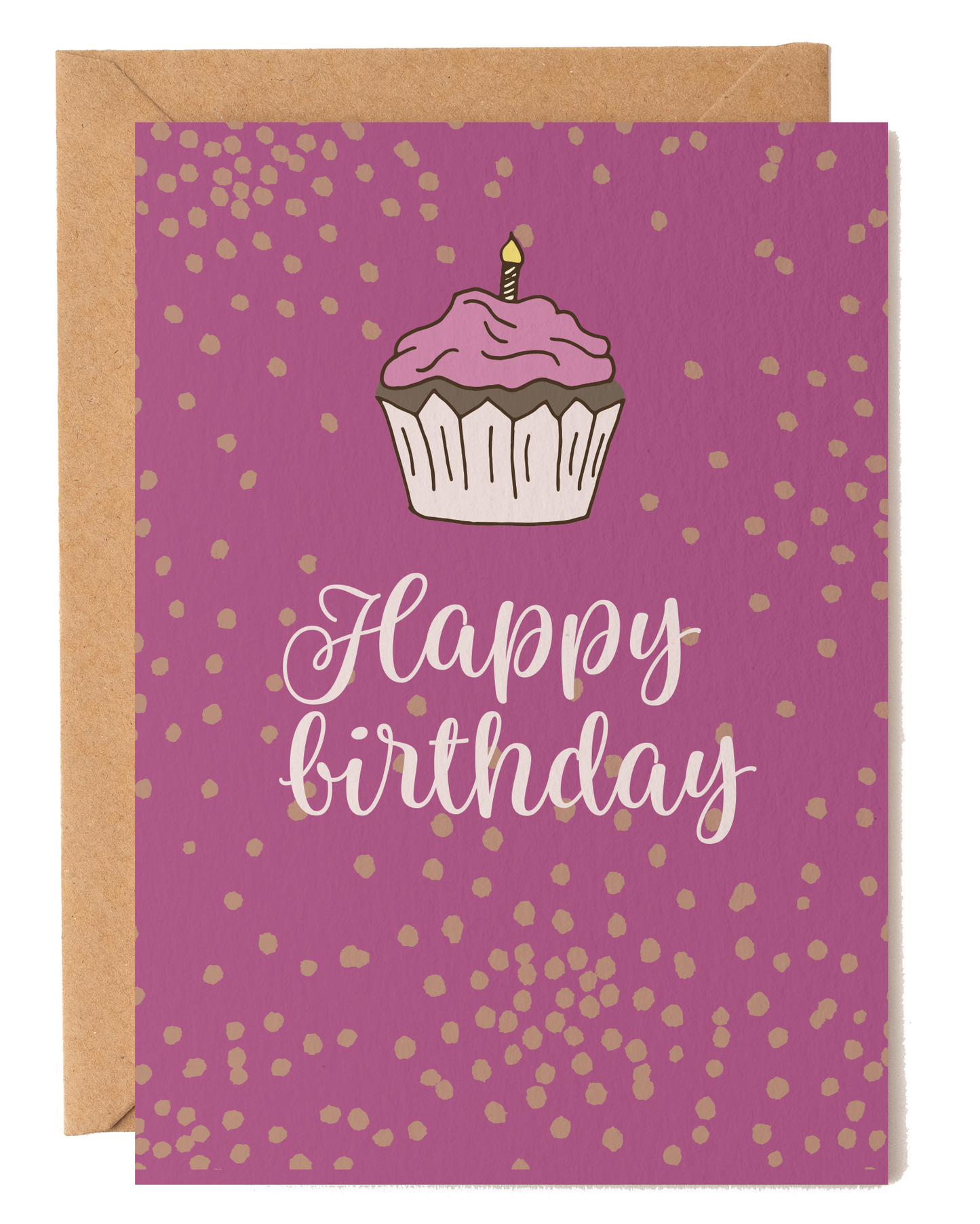 Confetti Cake Birthday Card