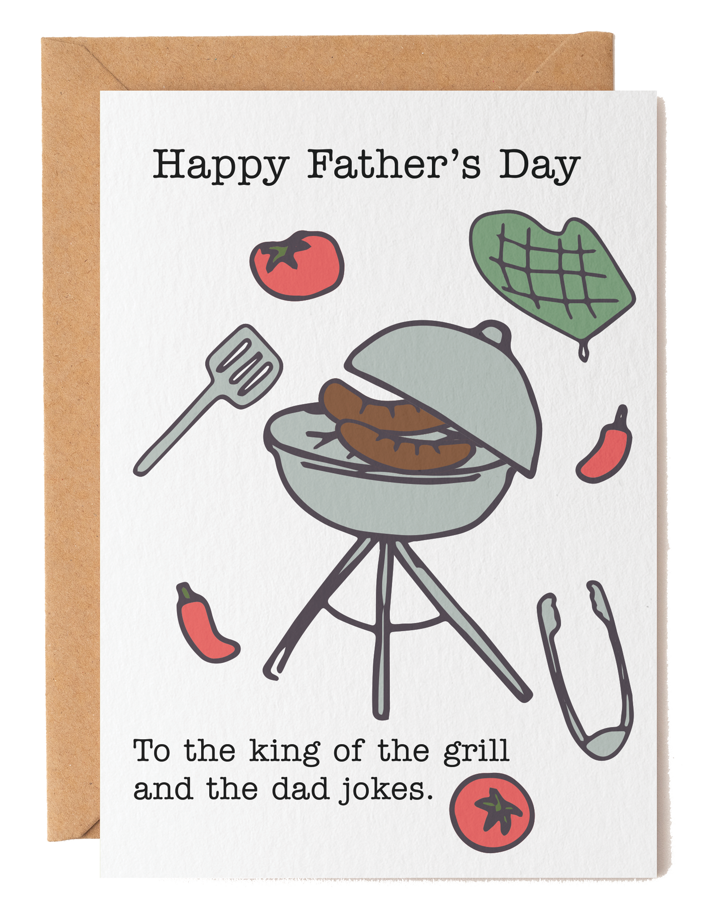 Happy Father’s Day King of the Grill Card