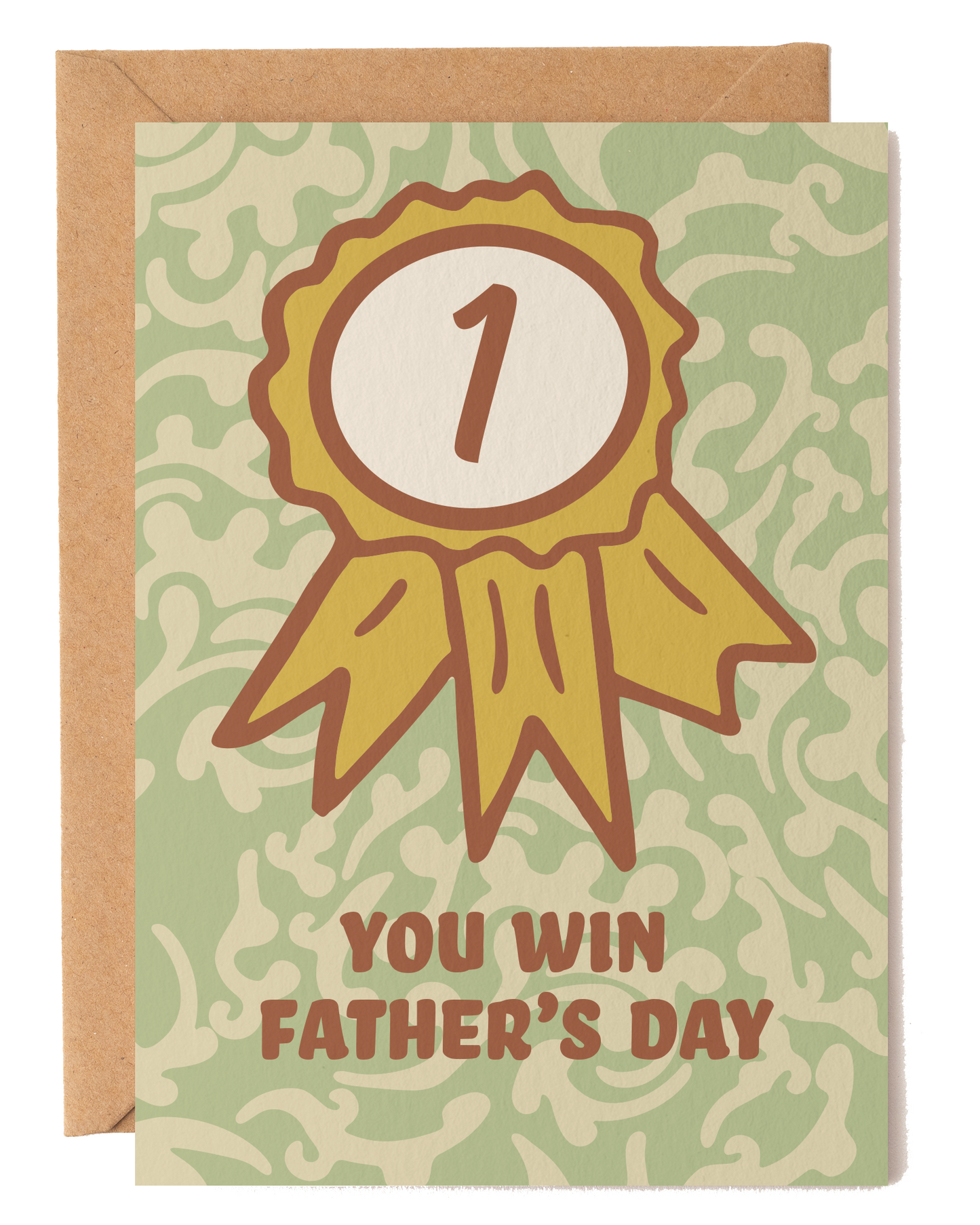 You Win Father’s Day No. 1 Dad Card